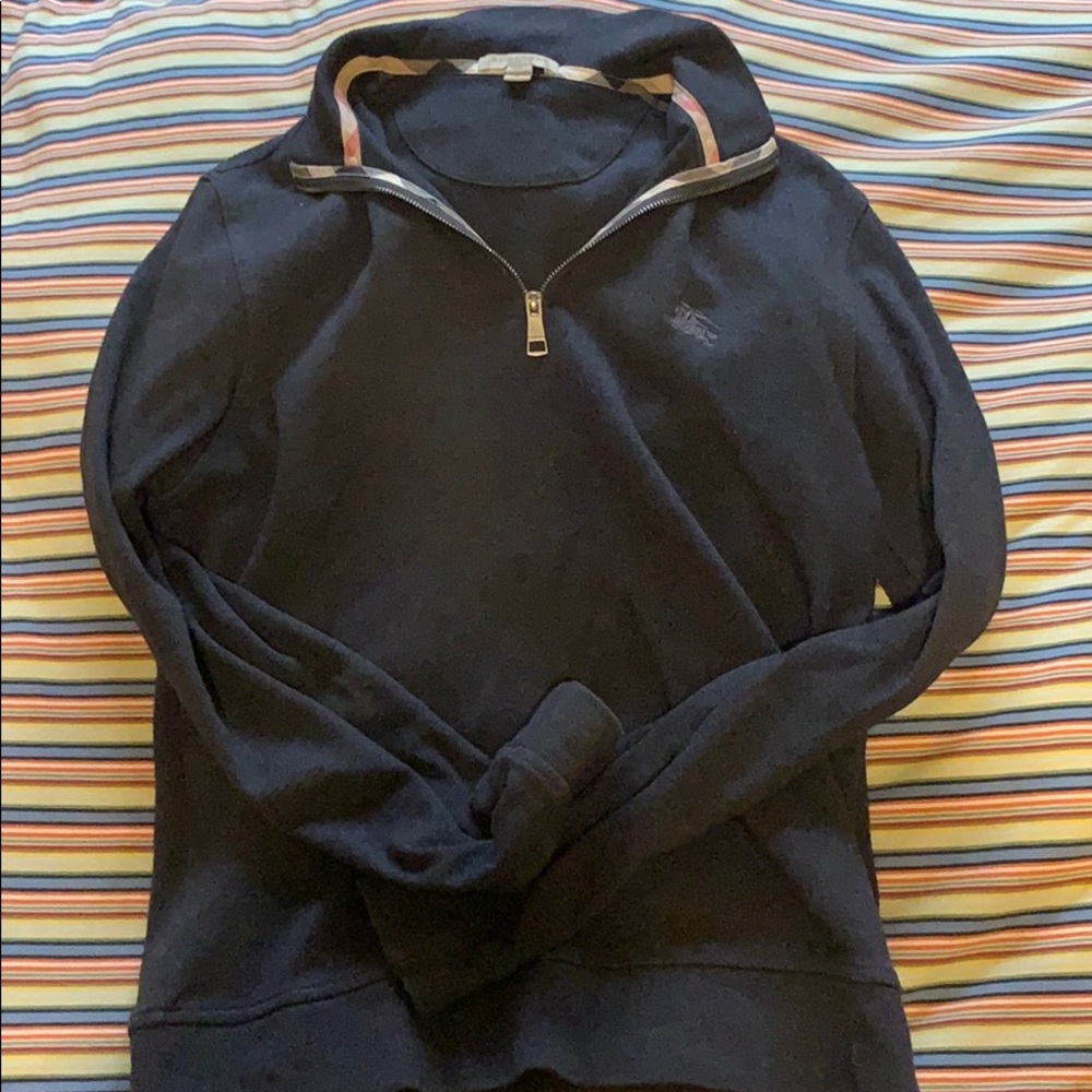 Men’s Small Burberry 1/4th Zip